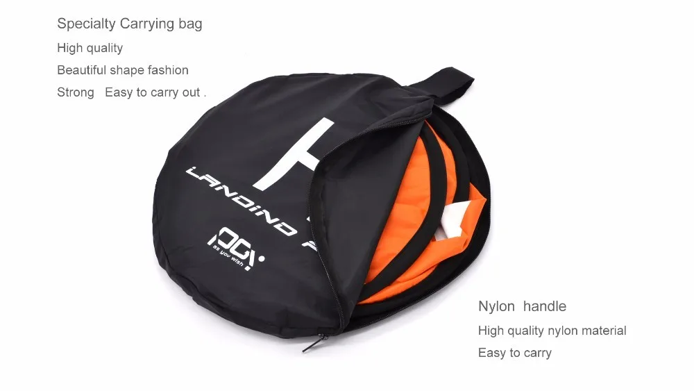 PGY Fast Fold Landing Pad Helipad Protective RC Drone Gimbal Quadcopter Helicopter Parts DJI Phantom 2 3 4 Inspire 1 Mavic Pro