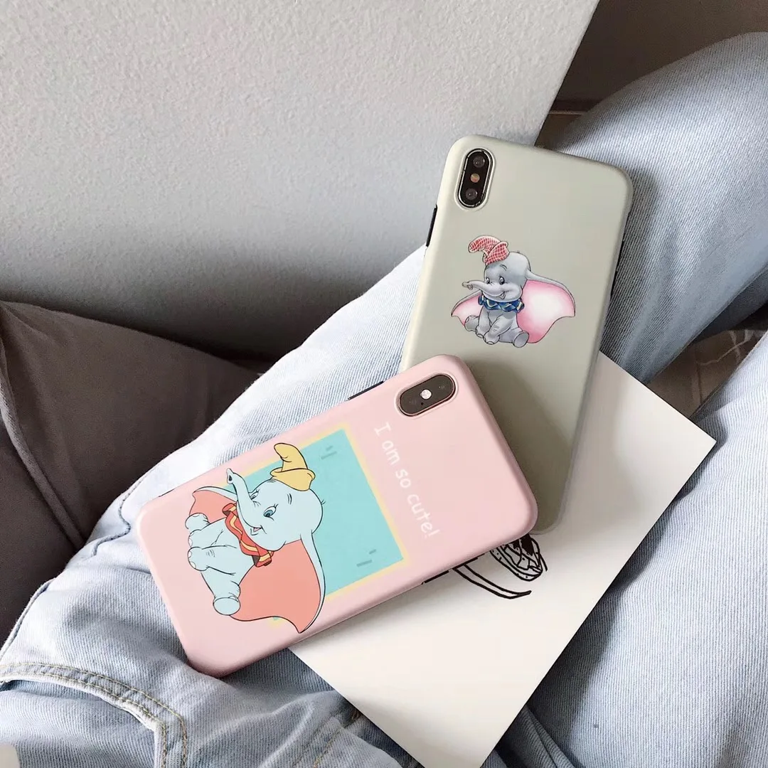 Мультфильм супер милый сон Dumbo цирк Телефон чехол для iPhone 6 6s 7 8 Plus X XS MAX XR