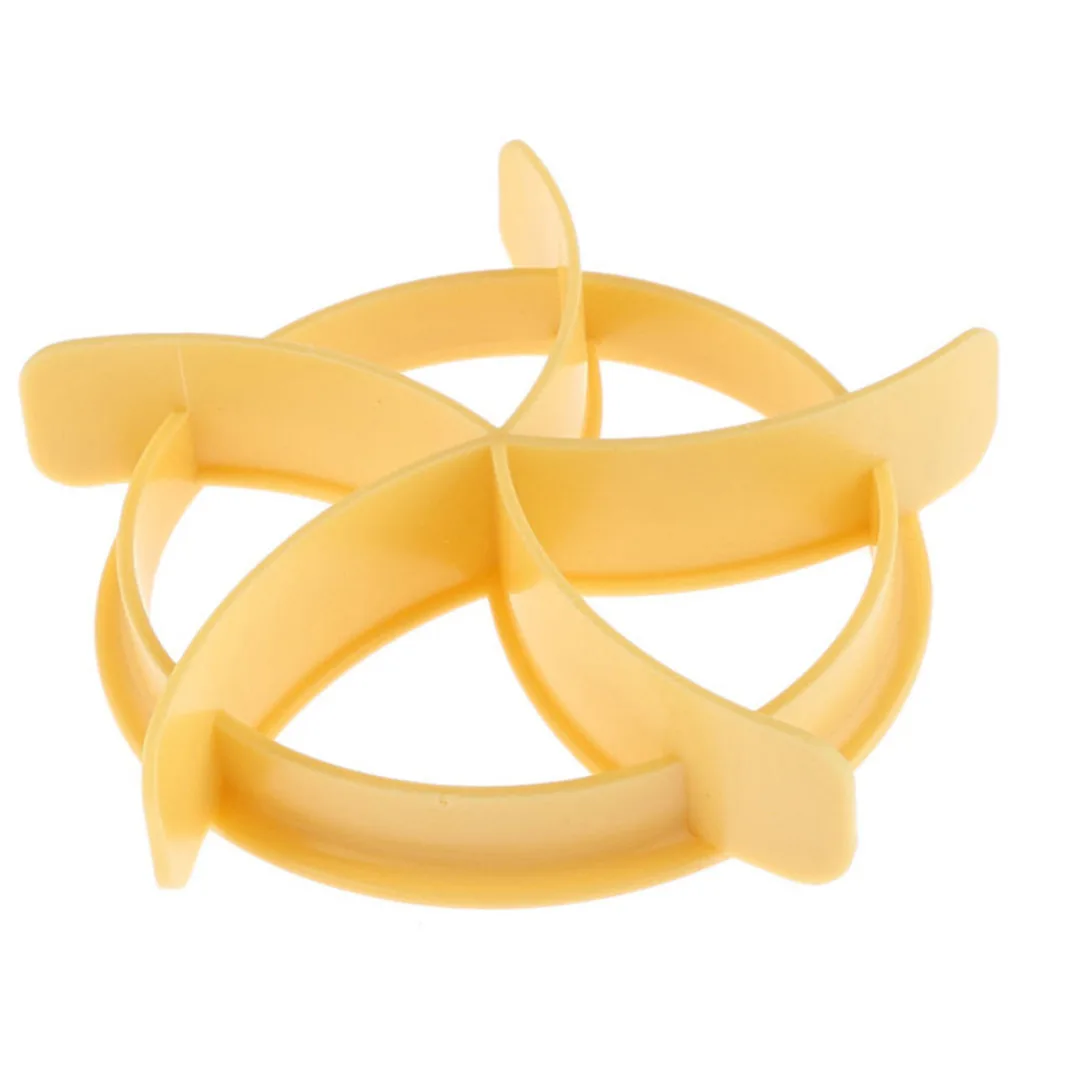 New Plastic Homemade Pastry Cutter Dough Cookie Press Bread Rolls Molds Stamp Baking