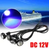 Universal 4 unids/set LED azul barco enchufe impermeable Garboard drenaje Marina bajo el agua, barco de pesca Luz Accesorios de partes de ► Foto 1/6