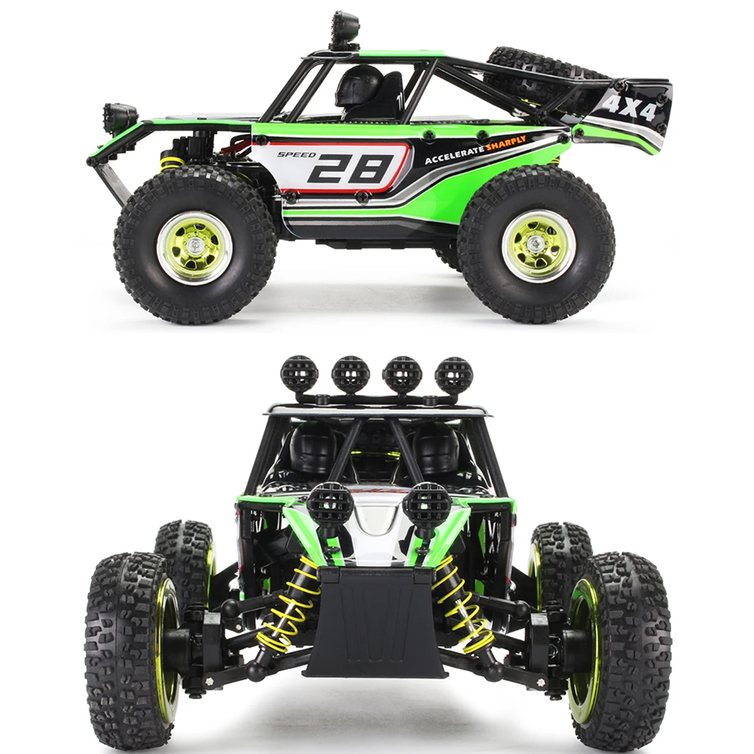 1:22 2,4G 4WD 30 км/ч высокоскоростной пульт дистанционного управления игрушки автомобиль RC Внедорожник игрушка для детей 8+ Мальчики лучший подарок на день рождения-красный