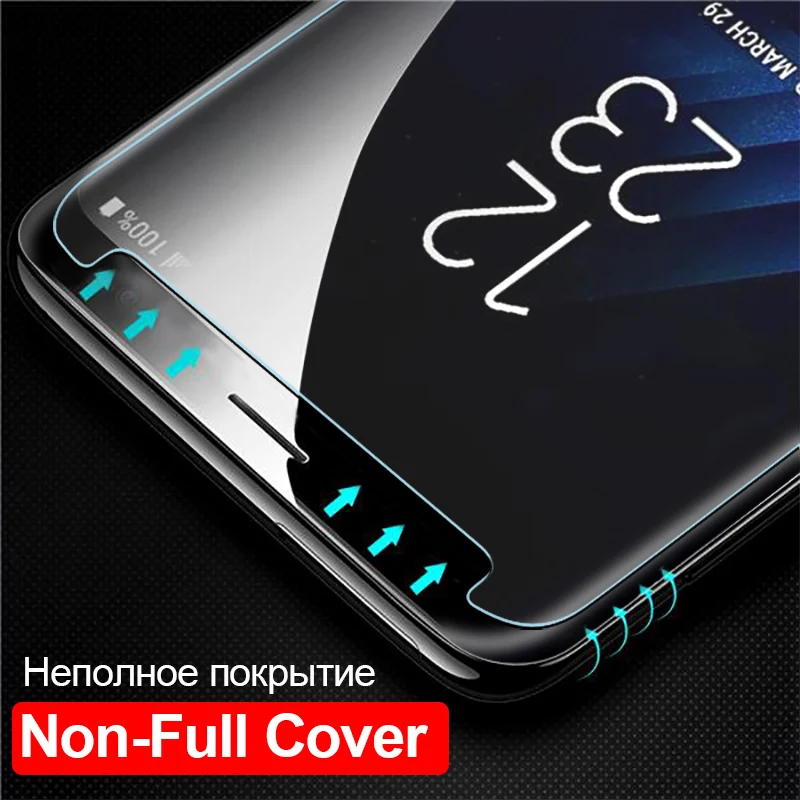 TOMKAS 5D Стекло для samsung S9 Экран протектор Закаленное 3D Защитная крышка Galaxy плюс S8