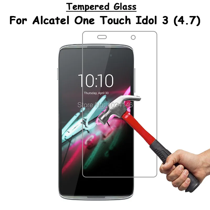 Прозрачное закаленное стекло для Alcatel One Touch Idol 3 4 7 &quot6039Y ультратонкая