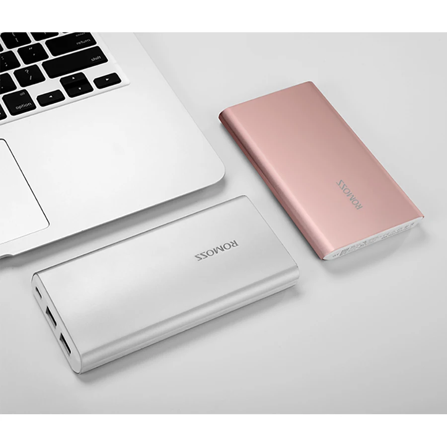 Внешний аккумулятор ROMOSS GT1 10000 мАч внешний romoss 5 В/1 а с двумя USB портами зарядное
