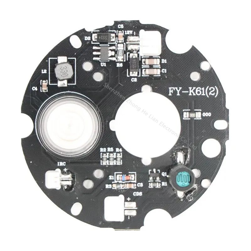 

90 degrees CCTV Accessories infrared light 1 pcs Array IR LED board for Surveillance cameras night vision diameter 61mm