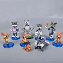 9pcs/set Cartoon Tom And Jerry Pvc Action Figure Model Toys Dolls Classic Toys Christmas Gifts 3~8cm Retail 9pcs/set Cartoon Tom And Jerry Pvc Action Figure Model Toys Dolls Classic Toys Christmas Gifts 3~8cm Retail