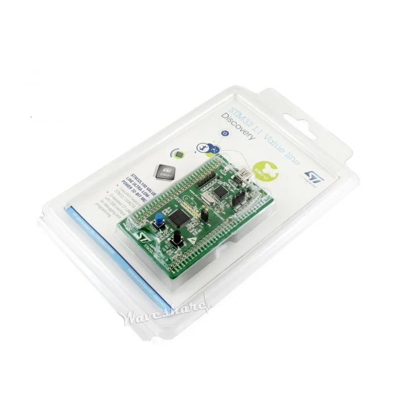 

Waveshare Original STM32L100C-DISCO 32L100CDISCOVERY Discovery Board Kit with STM32L100RC MCU 32-bit Cortex-M3