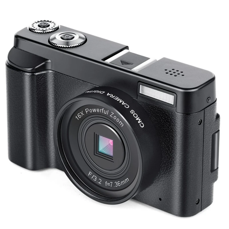 Микро-камера, цифровая видеокамера Hd 1080P 24Mp 3,0 дюймов Tft дисплей 16X зум Цифровая видеокамера DV видеокамера мини Dslr Dc101(U