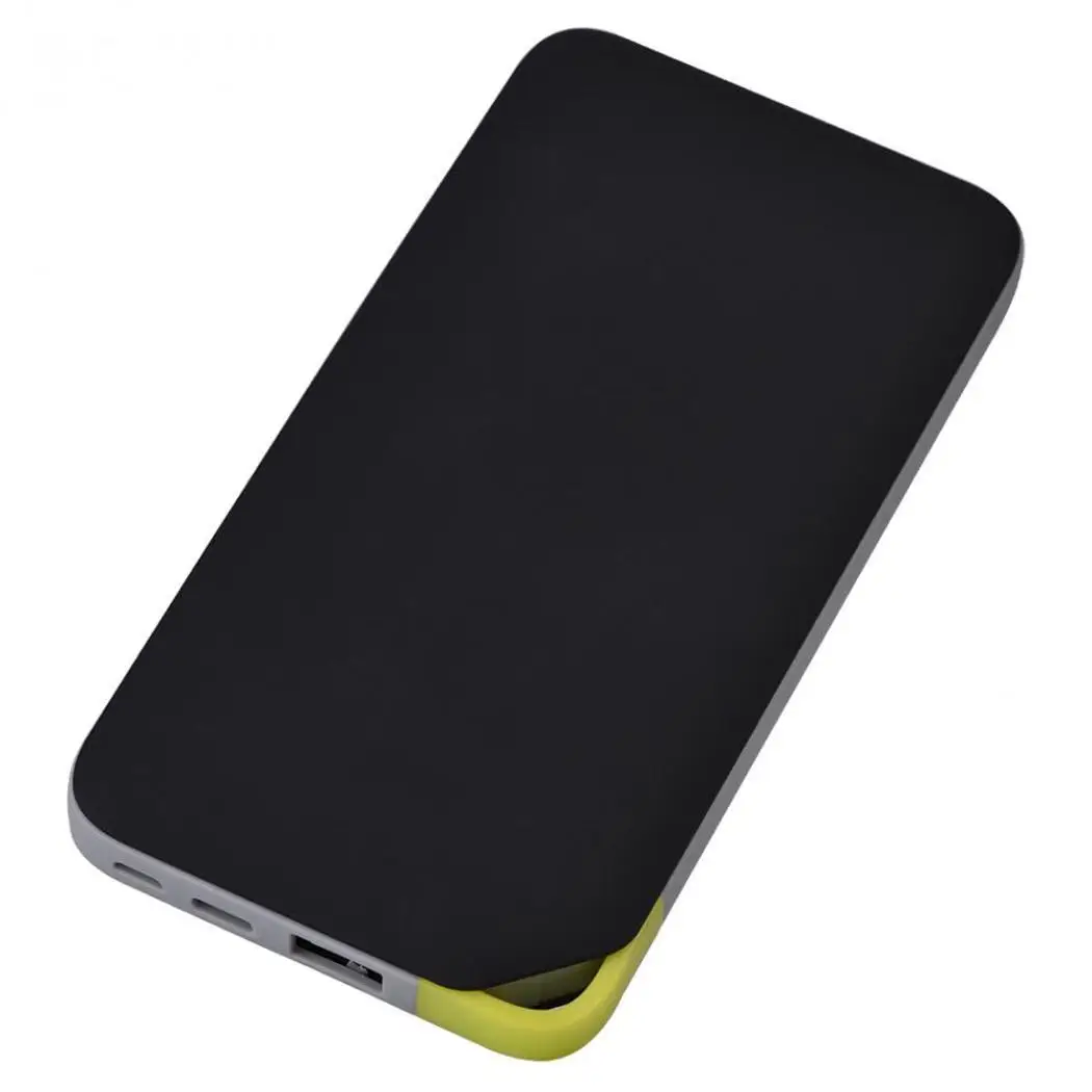 20000 мАч портативный Банк питания быстрая зарядка type-C Micro USB Мобильный банк питания Внешний аккумулятор зарядное устройство для iPhone Xiaomi - Color: black 15000mah