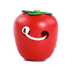 Обучающие игрушки Монтессори смешной червь есть для фруктов яблок Груша Детские игрушки раннего обучения учебные пособия детские