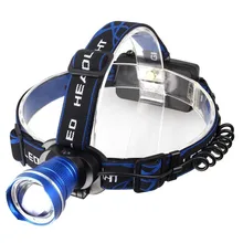 SKYWOLFEYE 8000LM Масштабируемые T6 светодиодный Перезаряжаемые налобный фонарь Водонепроницаемый фара головного света для Пеший Туризм Кемпинг Рыбалка