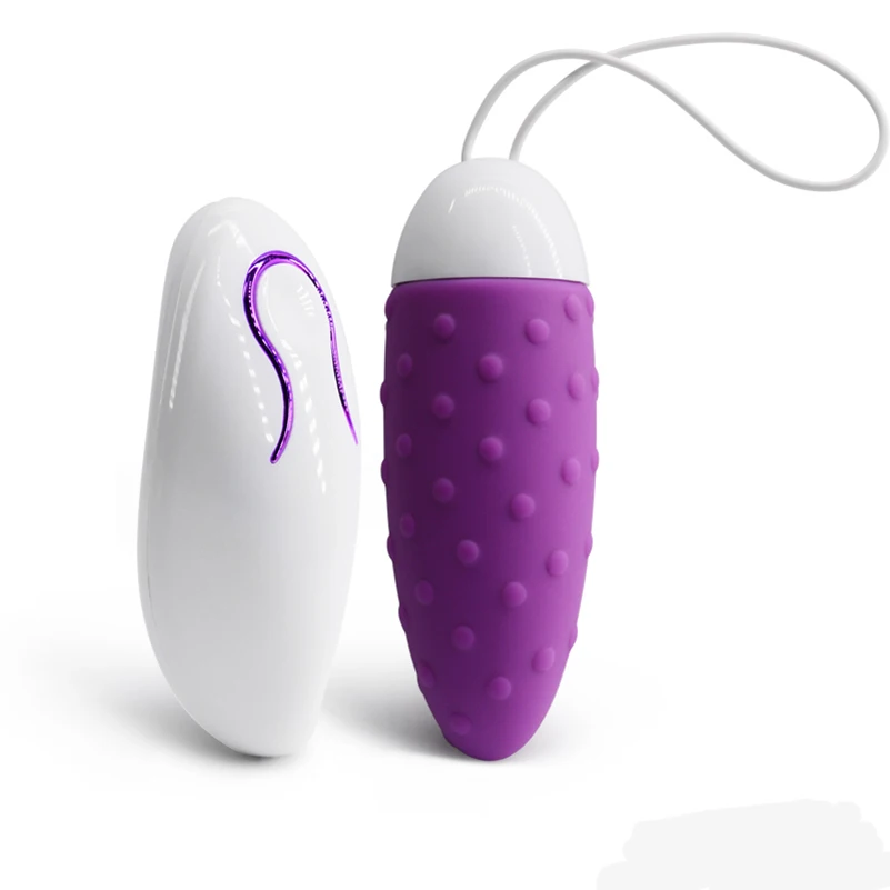 Mini Bullet Vibrator Vibrating Eggs Wireless Remote Control Jump Egg