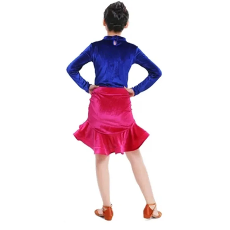 Child Latin dance costume (1)