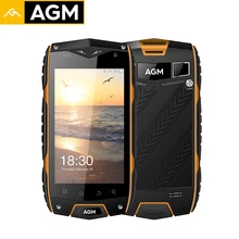 AGM A7 Смартфон IP68 Воды Пыль Доказательство Удара MSM890 QUALCOMM Quad Core 4 Г Lte Мобильных Телефонов 16 Г ROM 2 Г RAM Android 6.0 OTG 8MP