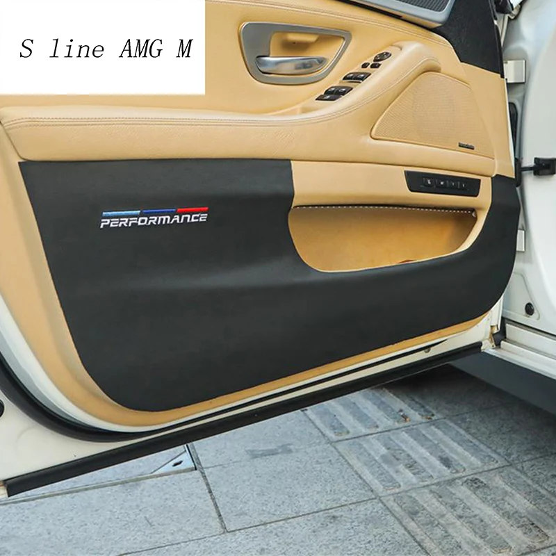 Car Styling Door Anti Kick Pad Protection mat decoration Covers