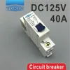 Disyuntor MCB curvo 1P 40A DC 125V ► Foto 1/6