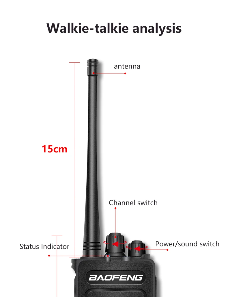 2 шт. BAOFENG BF-868plus портативная рация Uhf 2 way Радио BF-898 5 Вт UHF 400-470 МГц 16CH портативный трансивер с воздушным наушником