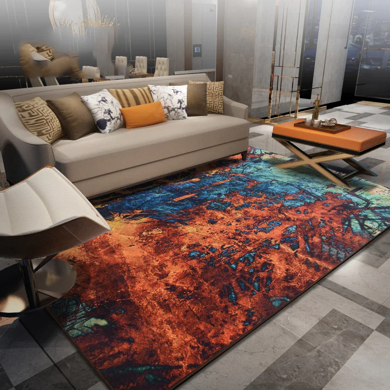 2018 European Pastoral Style Carpet Living Room Coffee Table Mat Modern Modern Bedside Hand Washable High-end Carpet 2018 European Pastoral Style Carpet Living Room Coffee Table Mat Modern Modern Bedside Hand Washable High-end Carpet