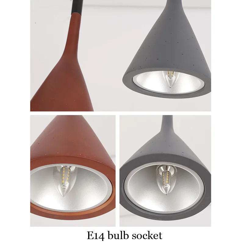 Скандинавская люстра, простой подвесной светильник, абажур для столовой, гостиной, спальни, кухни, салона, офиса, кафе, ресторана