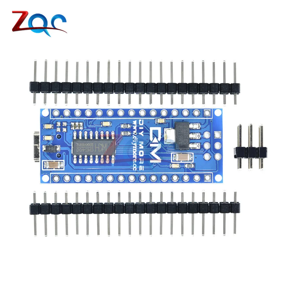 Mini USB CH340 Nano 3,0 ATmega328P плата контроллера совместима с Arduino Nano CH340 USB драйвер Nano V3.0 ATmega328 модуль