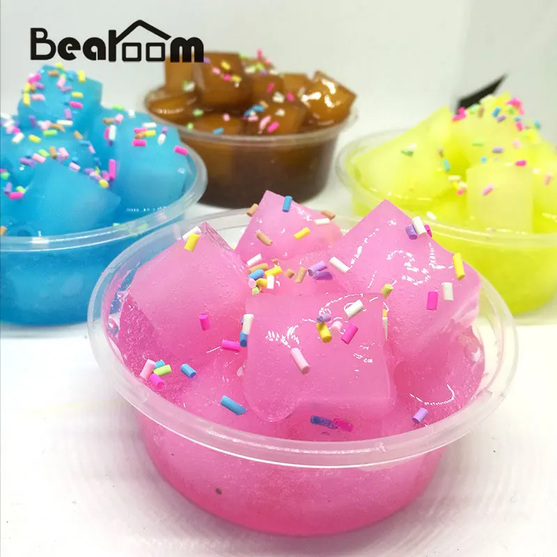 Bearoom Fruit Slime забавные Modeliing глиняные реалистичные Обучающие Игрушки для маленьких