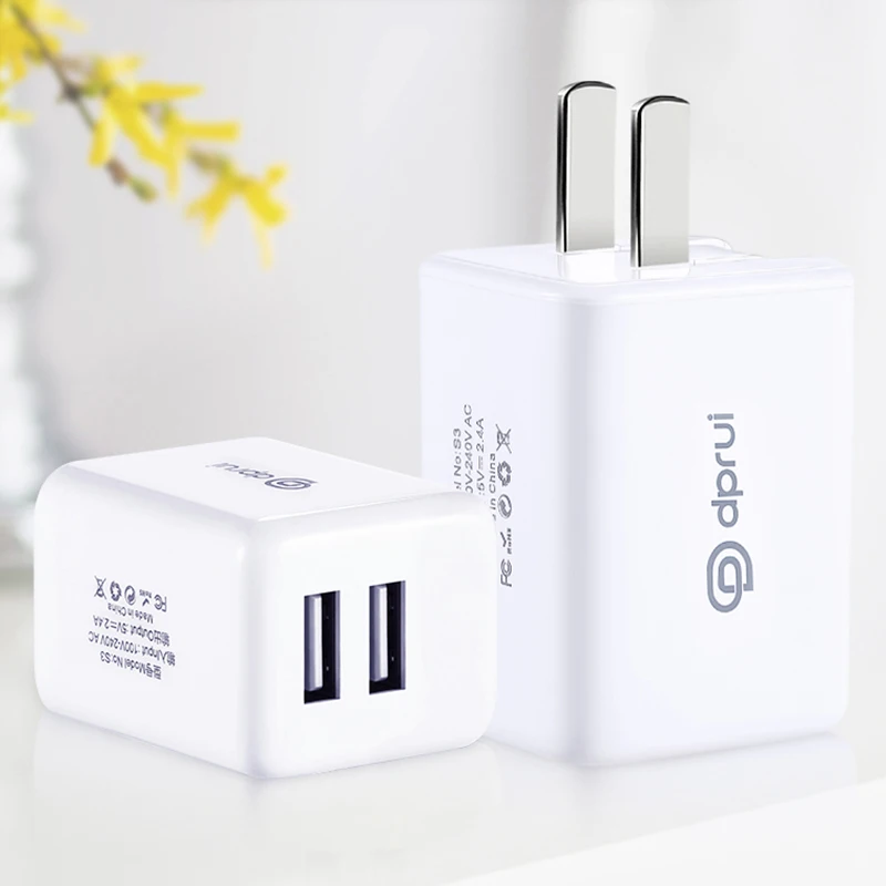 DPRUI 2018 качество Новый USB зарядное устройство для iPhone iPad samsung адаптер 5 В/2.1A
