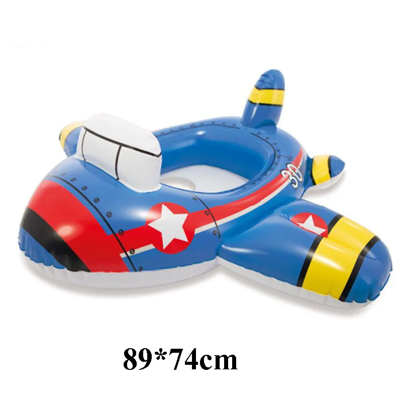 

Cartoon Baby Swimming Pool Swim Seat Ring Float For 0-2 Years Rattle inside,Fire Rescue, Patrol Boat,Summer Toys
