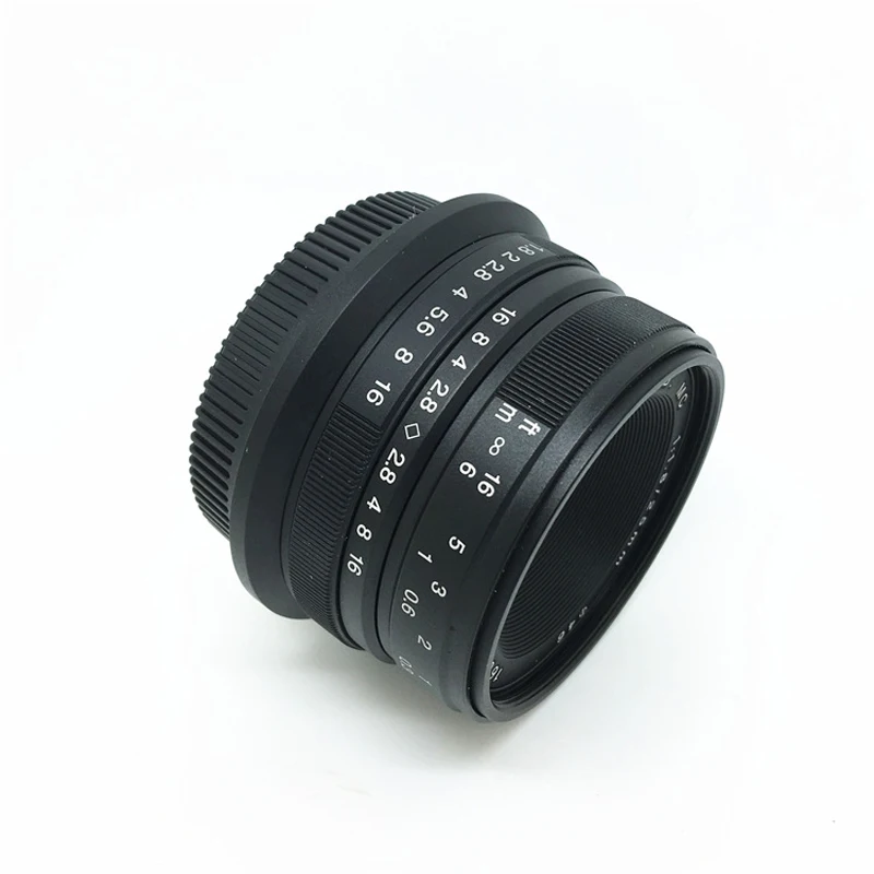 Черный/серебристый 25 мм f/1.8 HD MC Широкий формат ручная фокусировка объектива для Olympus Panasonic M4/3 камера GX7 gx8 gh4 GH3 Ом-D E-M5 e-m10