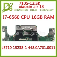 KEFU LS710 15238-1 Motherboard For Lenovo Ideapad 710S-13ISK xiaoxin air 13 Laptop Motherboard I7-6560 CPU 16GB Tested original