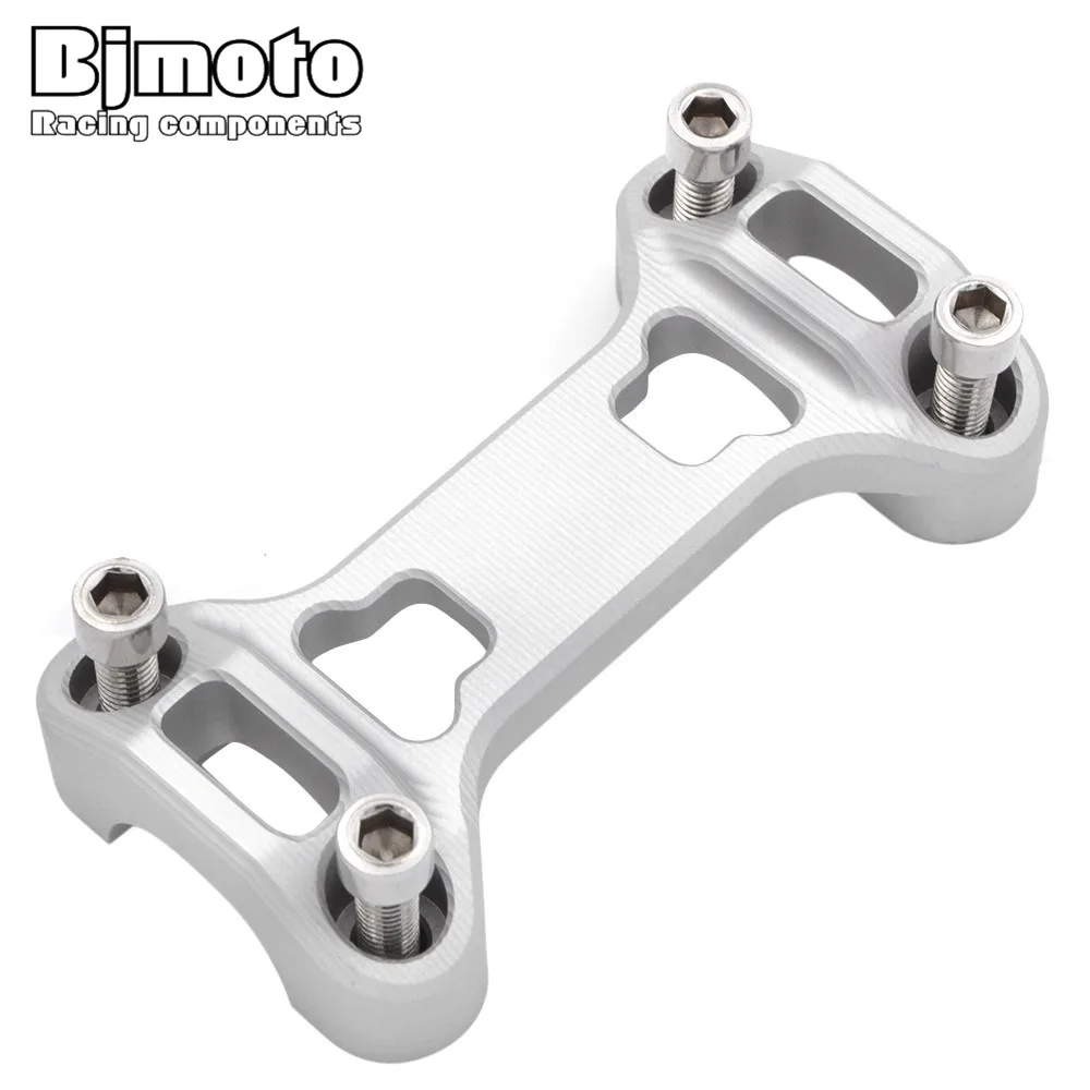 Bjmoto Руль двигателя толстые стержни стойка зажим верхняя Поддержка мотоцикла CNC