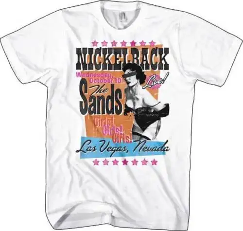 NICKELBACK-песков-футболка S-M-L-XL-2XL Фирменная новинка-Официальный T Shirt100 % хлопок |