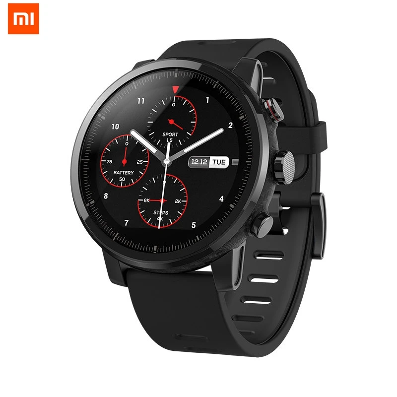 

Chinese Version Xiaomi Huami AMAZFIT trato Sports Watch 512MB 4G GPS 1.34 inch 2.5D POM 4G Screen Running Watch Standby 5 days