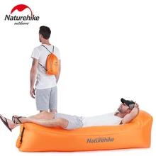 Naturehike портативный надувной диван ленивый мешок Открытый Кемпинг Пляжный коврик шезлонг надувной диван складная надувная кровать NH18S030