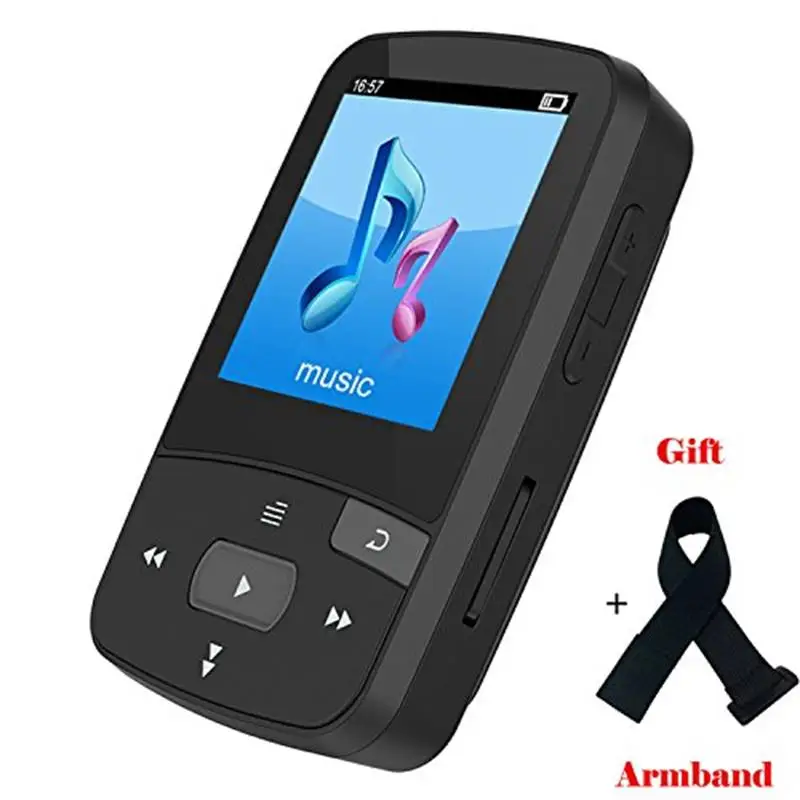 Мини клип спортивные MP3 плеер CHENFEC C50 Bluetooh музыкальный Портативный 8 ГБ с fm радио