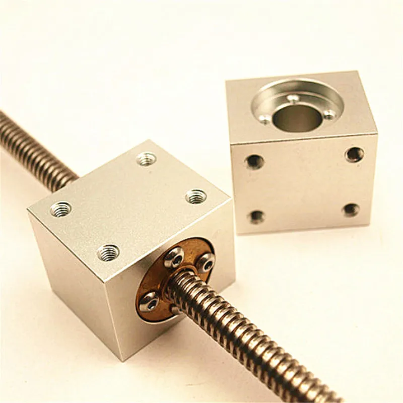 Funssor T8 رباعي الرصاص المسمار الجوز الإسكان قوس ل 3D طابعة أجزاء Reprap CNC Funssor T8 رباعي الرصاص المسمار الجوز الإسكان قوس ل 3D طابعة أجزاء Reprap CNC