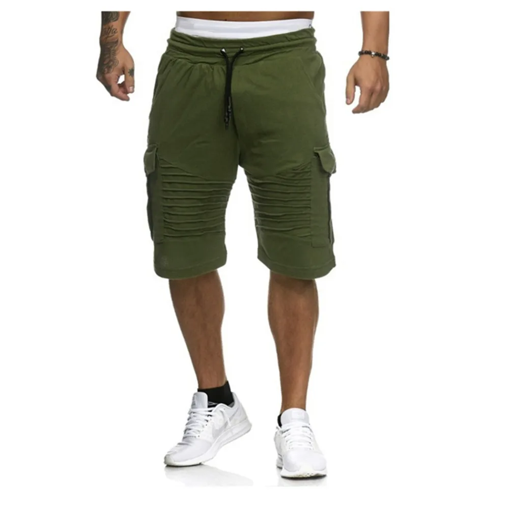 QIQICHEN мужские шорты Карго Летние повседневные шорты с карманами для фитнеса бегунов модные мужские брюки больших размеров 3XL спортивные шорты мужские