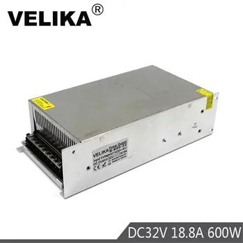 

DC Power Supply Switch 32V 18.7A 600W Transformer AC110V 220V to DC32V Led Power supplies for CCTV 3D Printer Stepper Motors CNC