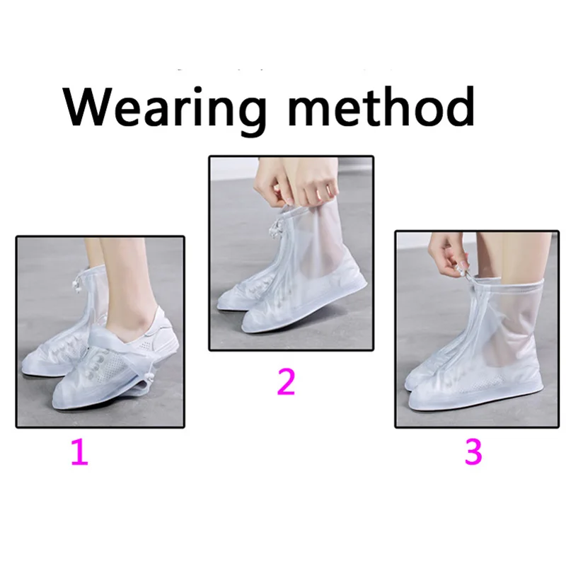 Новые непромокаемые чехлы для обуви, Модные непромокаемые чехлы для обуви для детей и взрослых, мужские и женские непромокаемые чехлы для обуви