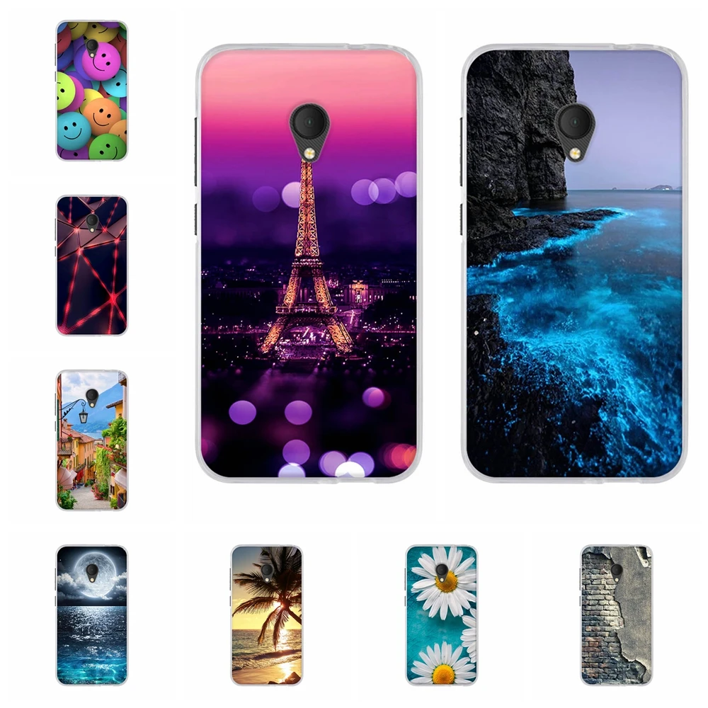 Чехол для Alcatel U5 4G 5044D 5044Y 5 0 дюймов Задняя мягкая TPU силиконовая крышка телефона u5