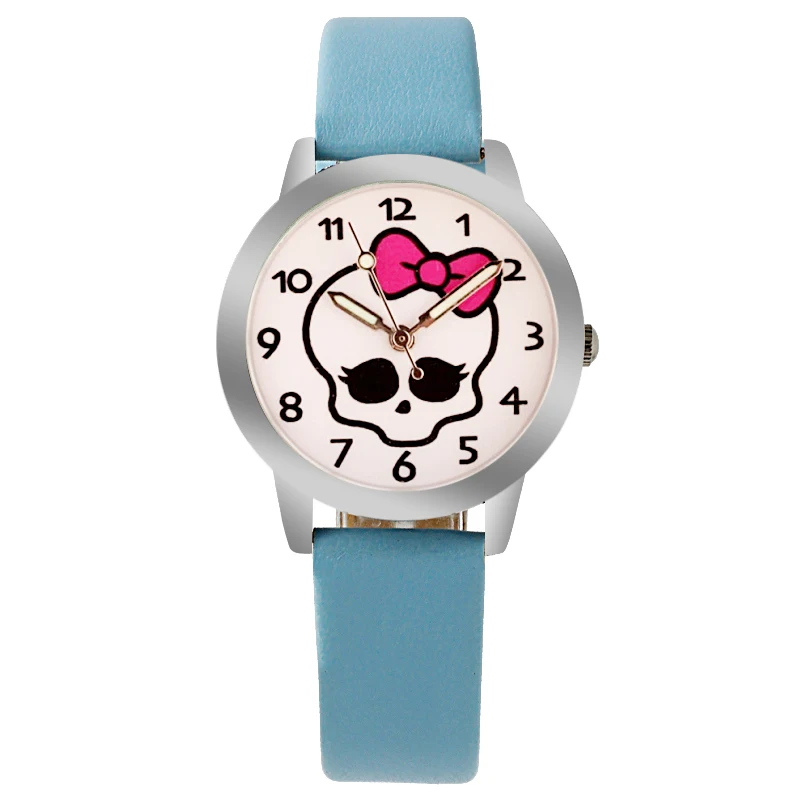 Детские часы модные брендовые кварцевые наручные часы детские часы для мальчиков и девочек Наручные часы для студентов милый мультфильм