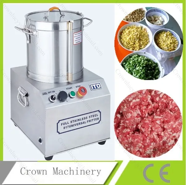 17L Meat beater/Universal fritter/Multifunctional cutter machinein