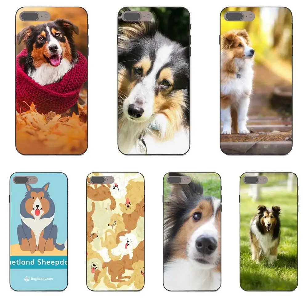 

TPU Coque Case Capa For Xiaomi Mi3 Mi4 Mi4C Mi4i Mi5 Mi 5S 5X 6 6X 8 SE A1 Max Mix 2 Note 3 4 Lovely Sheltie Shetland Sheepdog