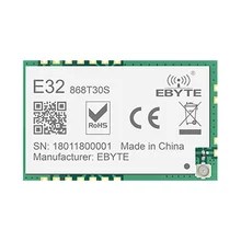 LoRa радиопередатчик большого радиуса действия и приемник E32-868T30S SX1276 868 МГц беспроводной приемопередатчик SX1278