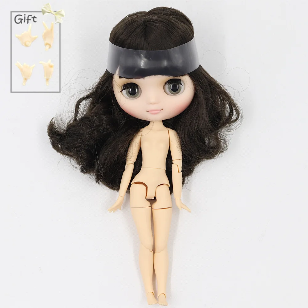 ICY Nude Factory Middie Blyth Кукла № 8 20 см 1/8 шарнир тела кукла, жесты руки как подарок Neo - Цвет: A
