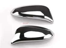 NEW!! For Toyota RAV4 2016 2017 Abs Chrome Side Mirror Rearview Cover Trims