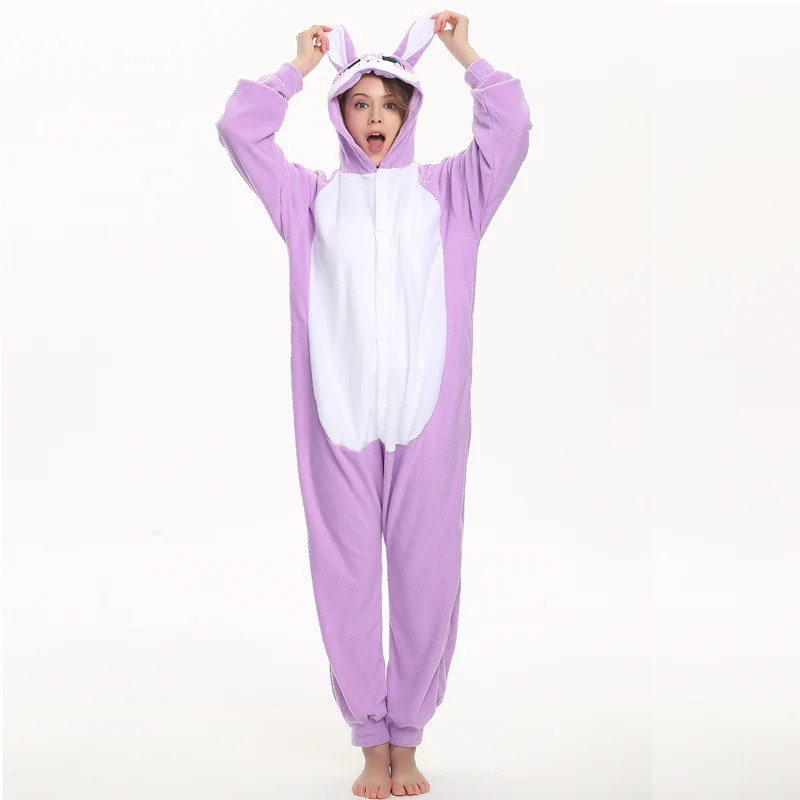 purple bunny onesie for women