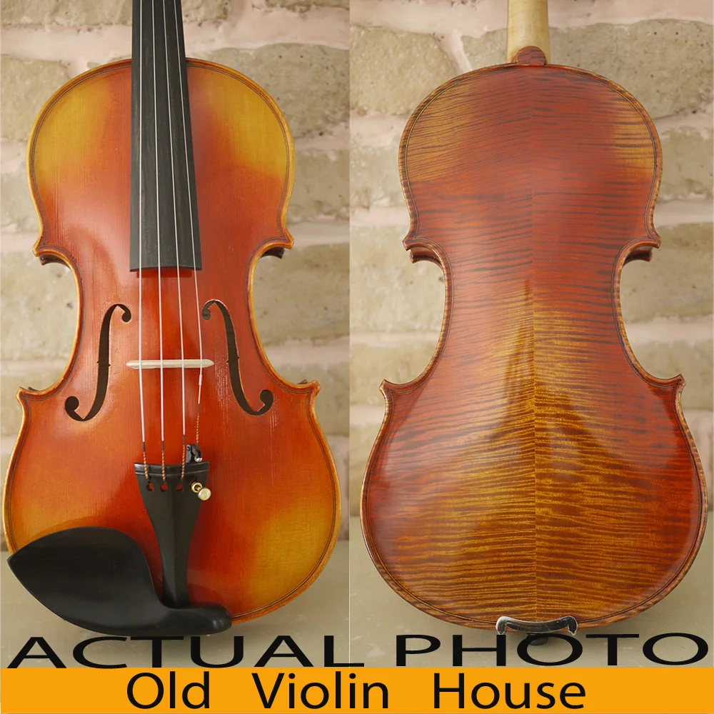 

Freeshipping!Antonio StradIvari 1715 Model .Antique 100% hand made Varnish. No.2434. Powerful tone.