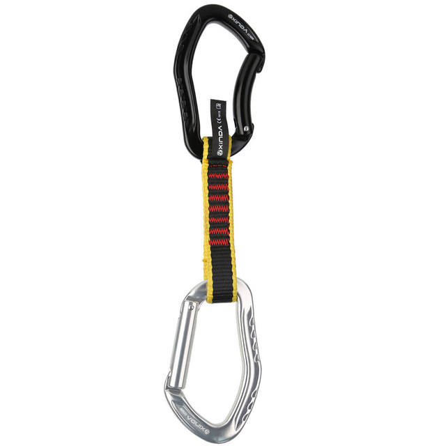 Professional Rock Climbing Quickdraw Sling Safety Lock