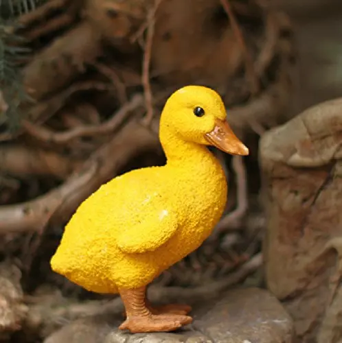 resin duck garden ornaments
