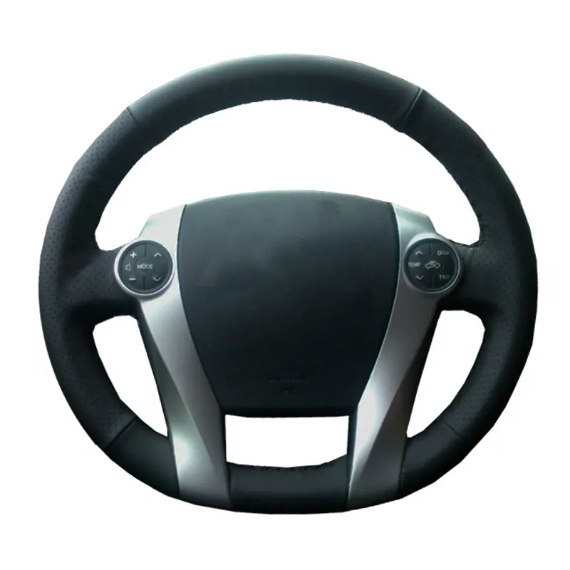 

Steering wheel cover for Toyota Prius 2009-2015 Aqua 2014 2015/Custom made Steering cover